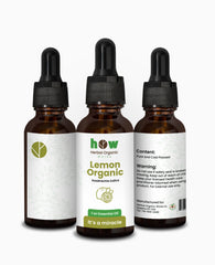 Lemon Organic Oil – 100% Natural Fresh Citrus Oil | 30ml