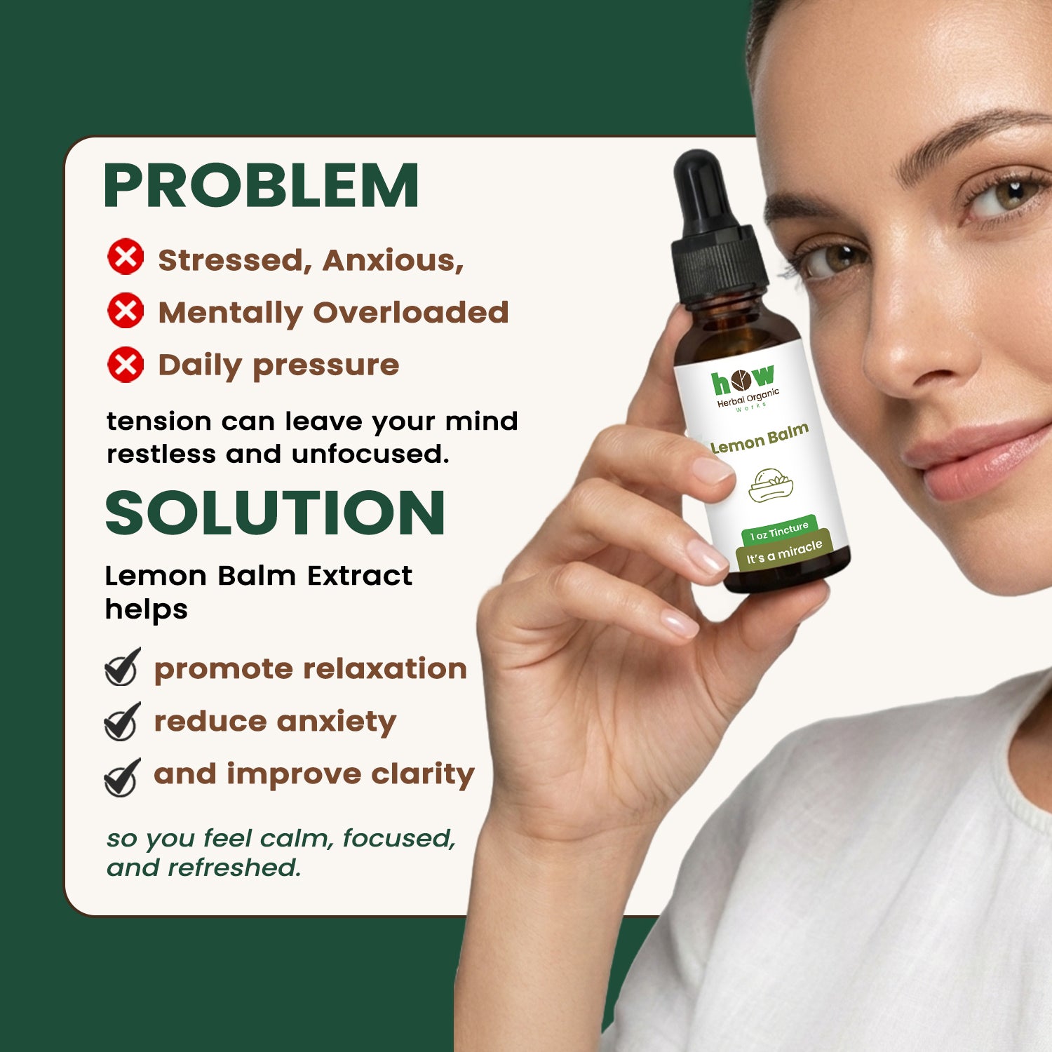 Lemon Balm Tincture problem