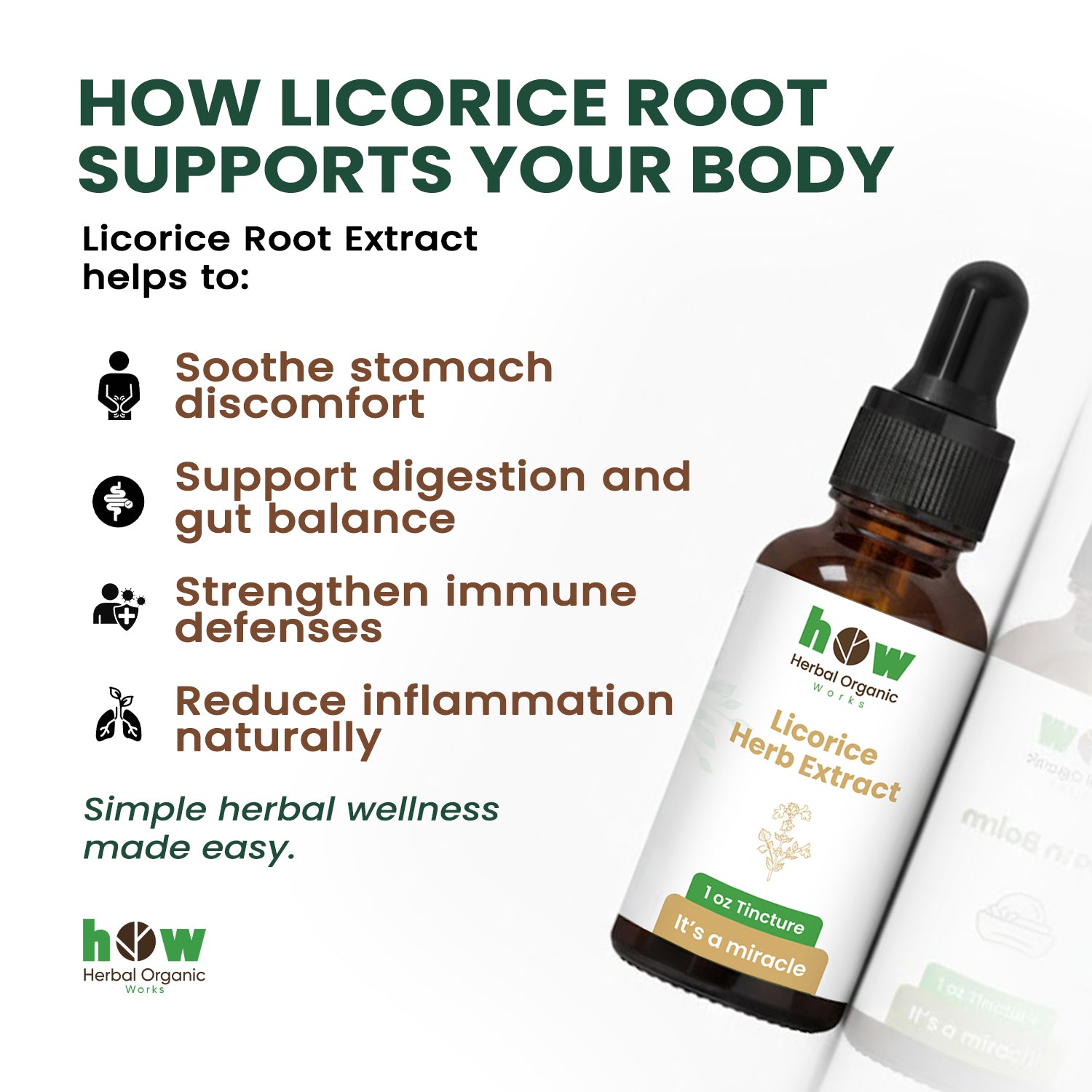 Licorice root extract for body