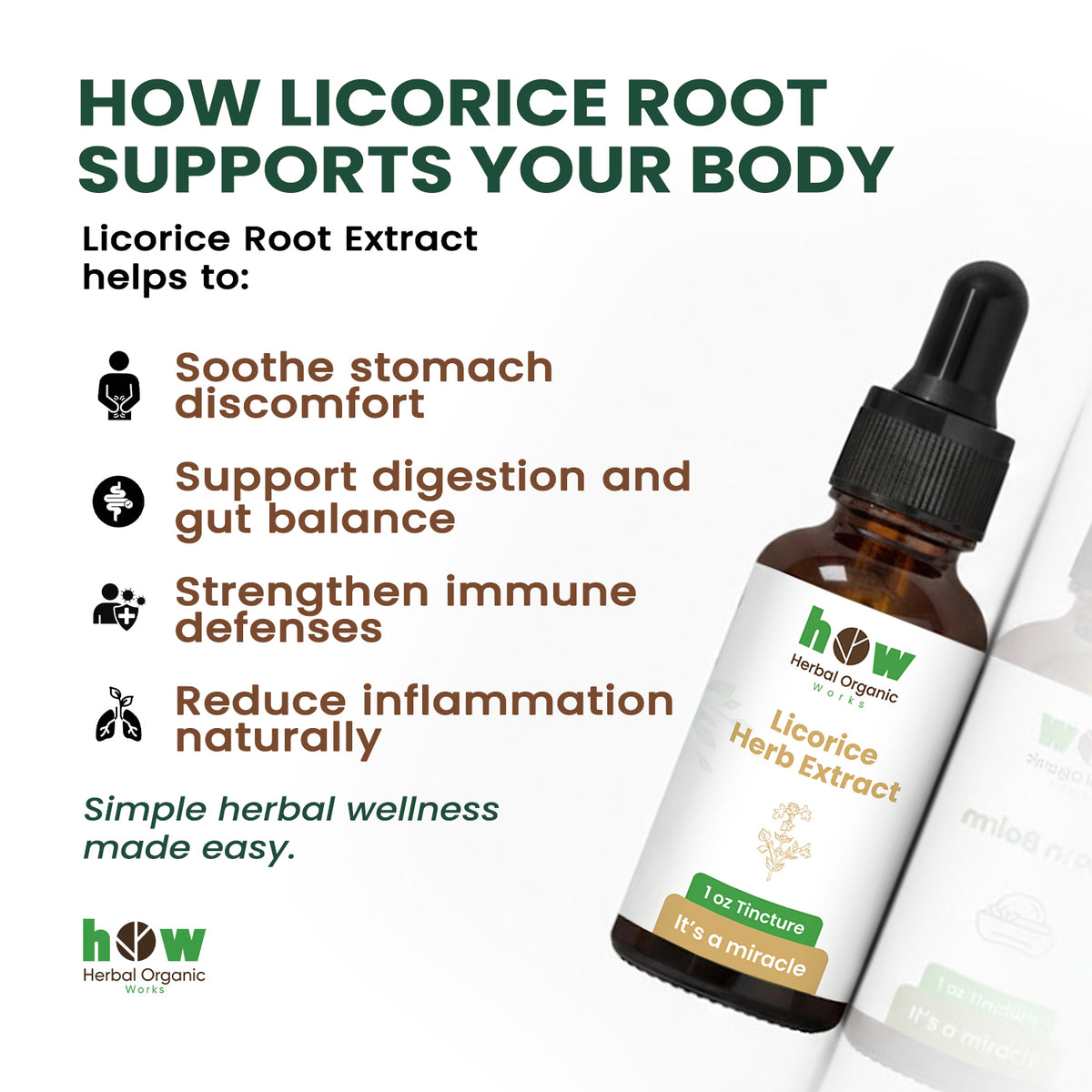 Licorice root extract for body