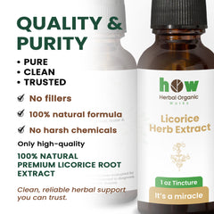 Licorice root extract quality