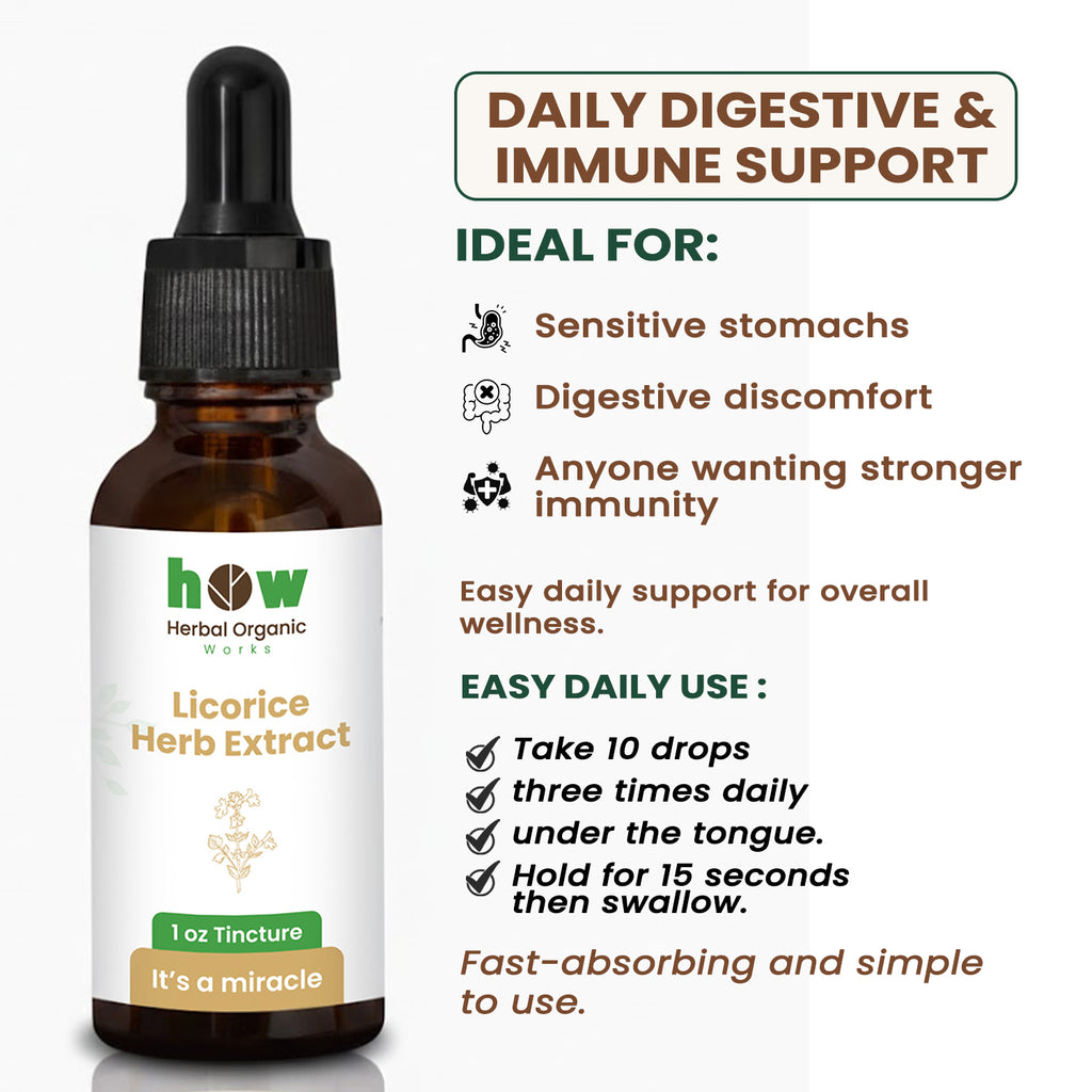 Licorice root extract uses