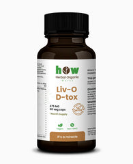 Liv-O D-tox Capsule For Liver Health - 60 vegg Capsules