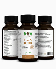 Liv-O D-tox Capsule For Liver Health - 60 vegg Capsules
