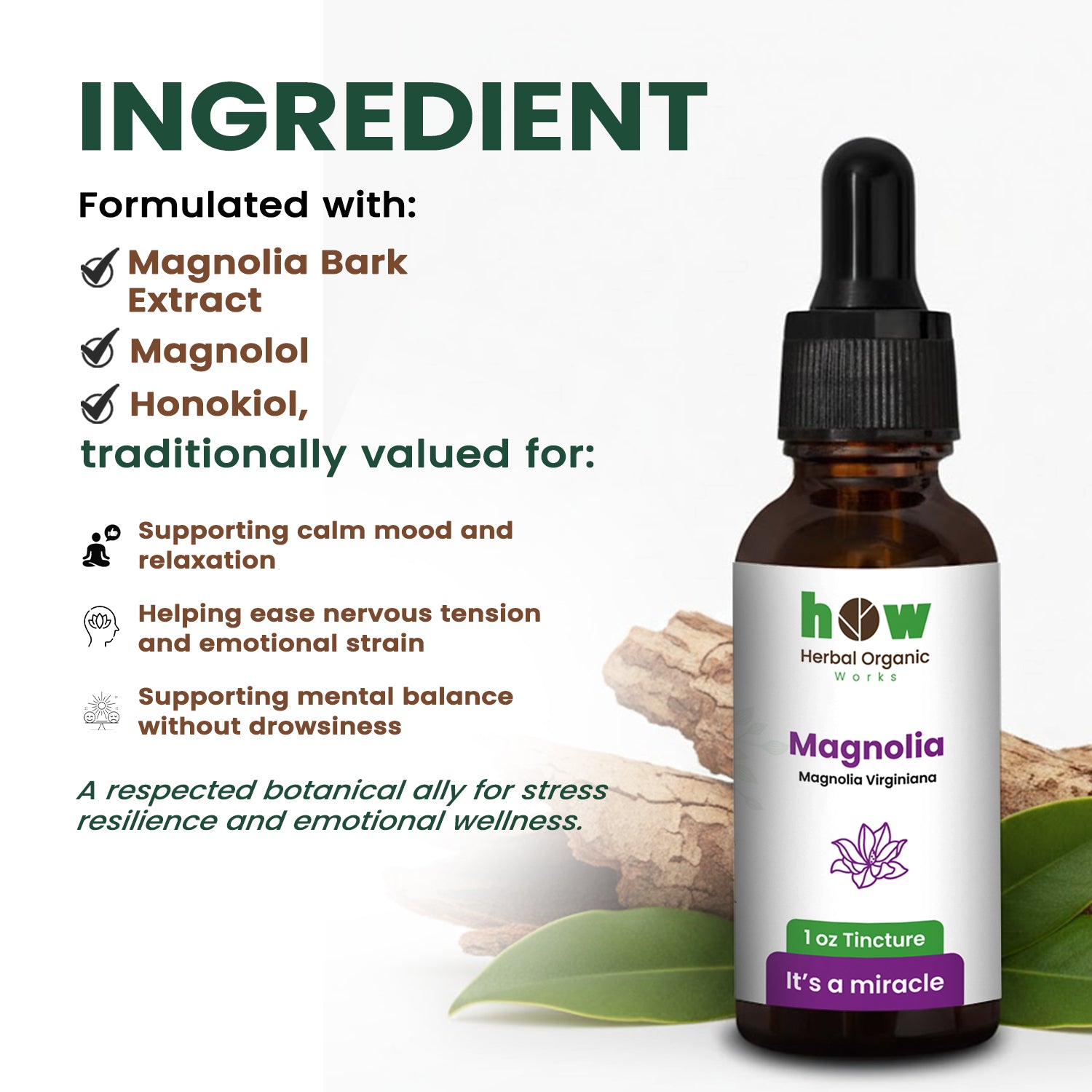 magnolia Tincture ingredients