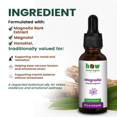magnolia Tincture ingredients