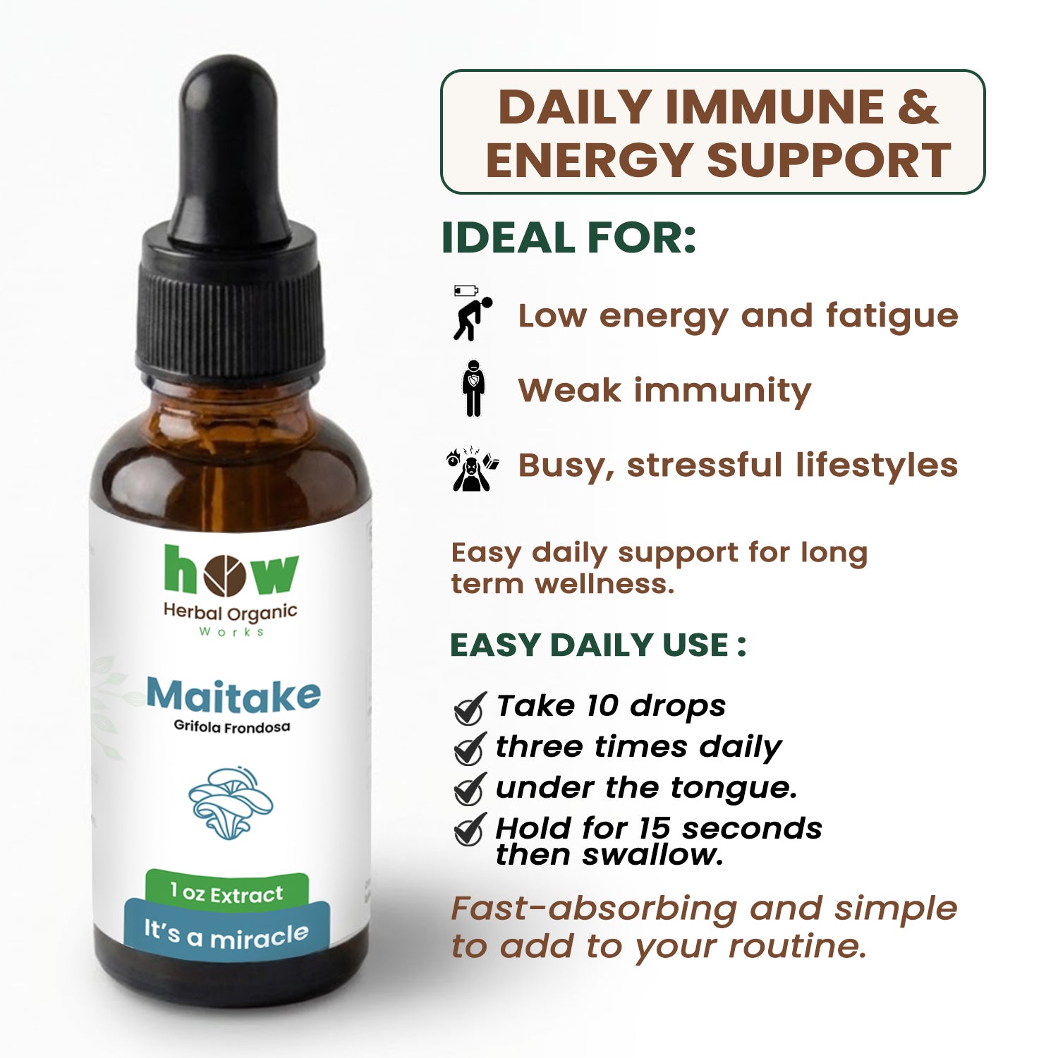 Maitake Extract uses