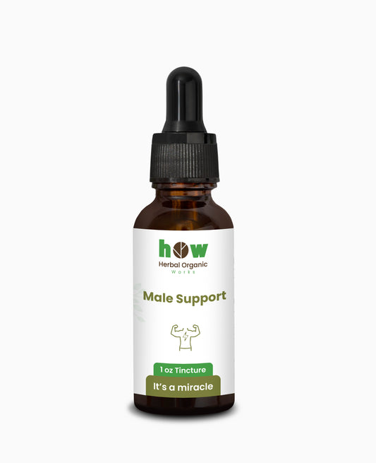 Male Support Tincture – Natural Herbal Vitality for Men