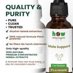 Male support Tincture quality
