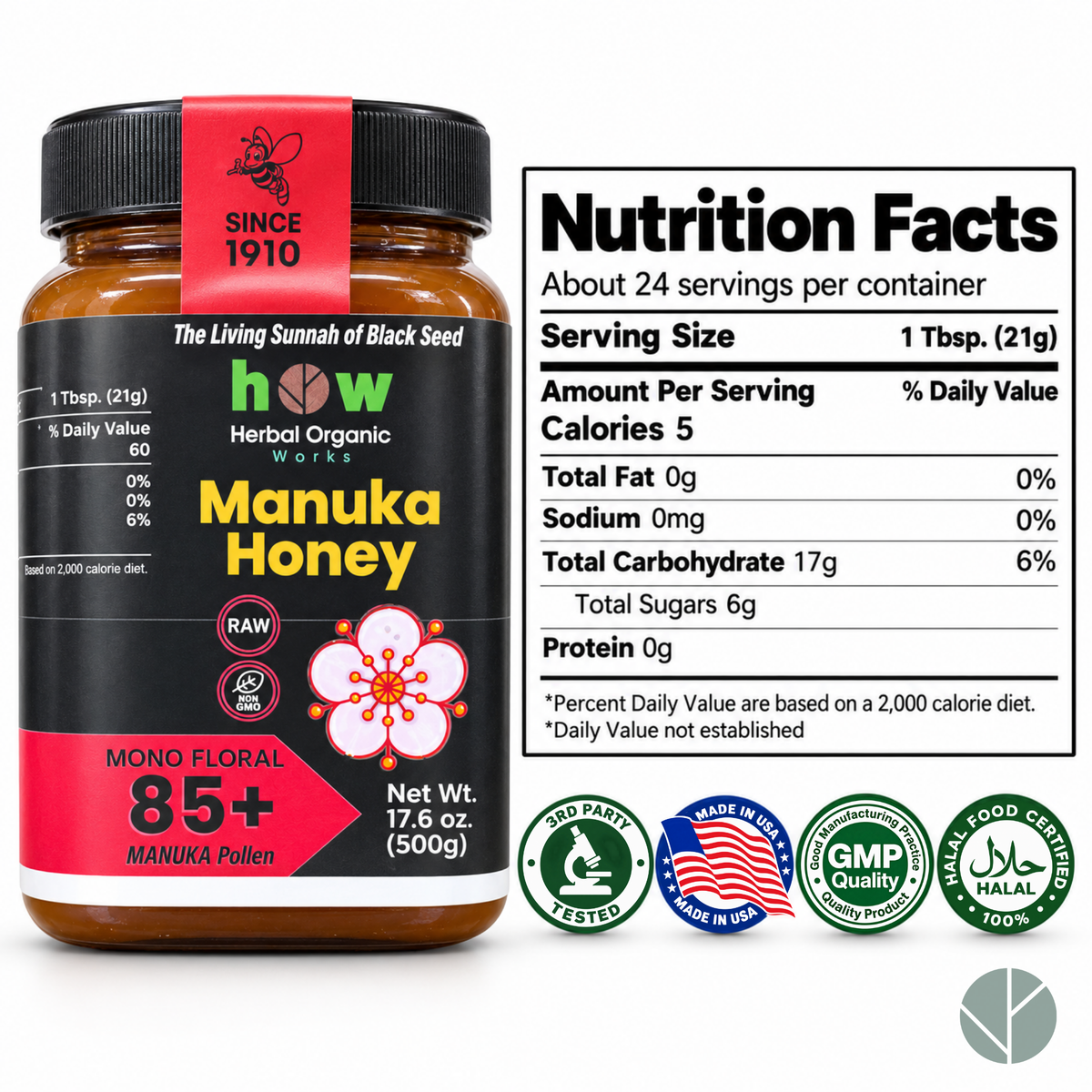 85+ Active Manuka