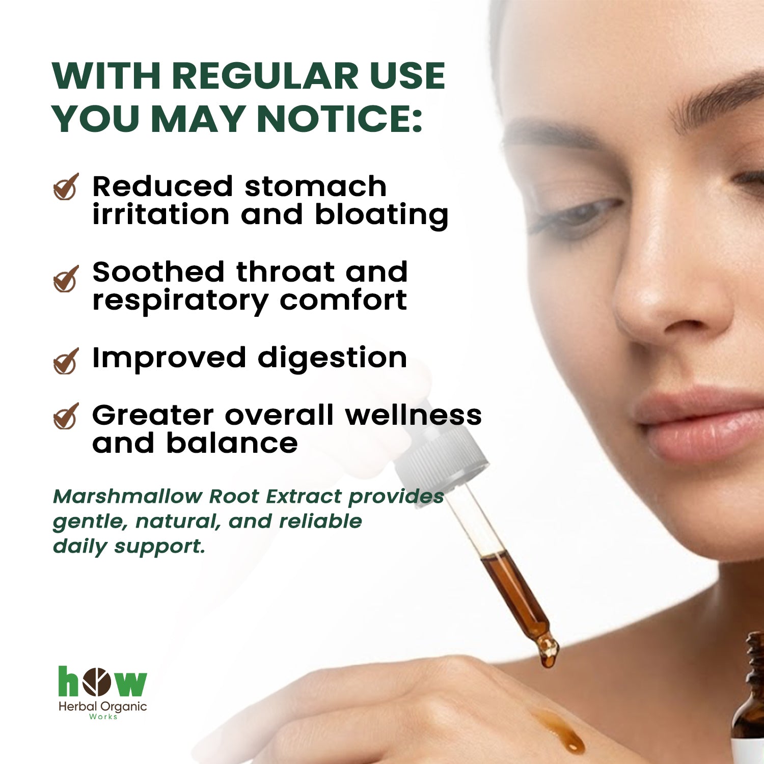 Marshmallow root extract benefit