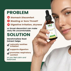 Marshmallow root extract problem