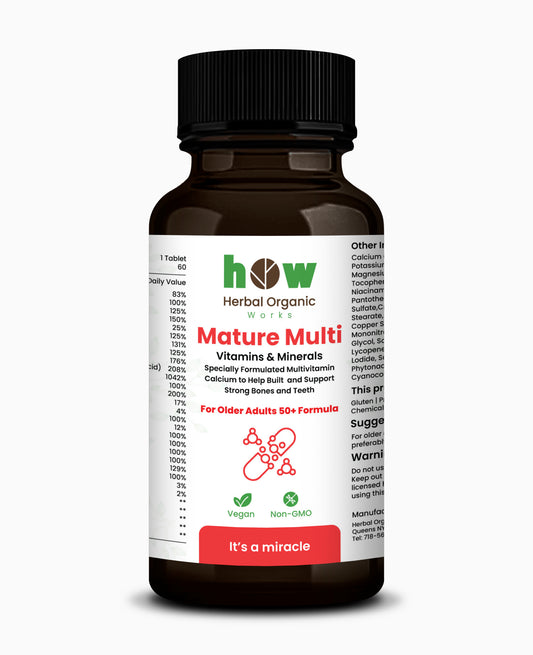 Mature Multi Vitamins & Minerals