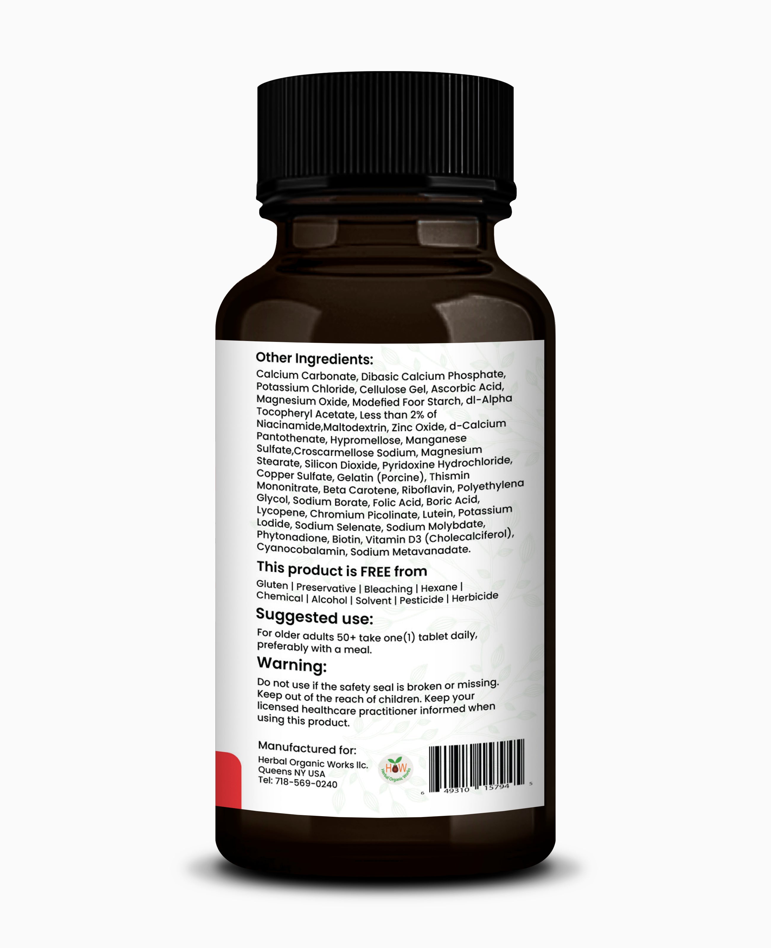 Mature Multi Vitamins & Minerals