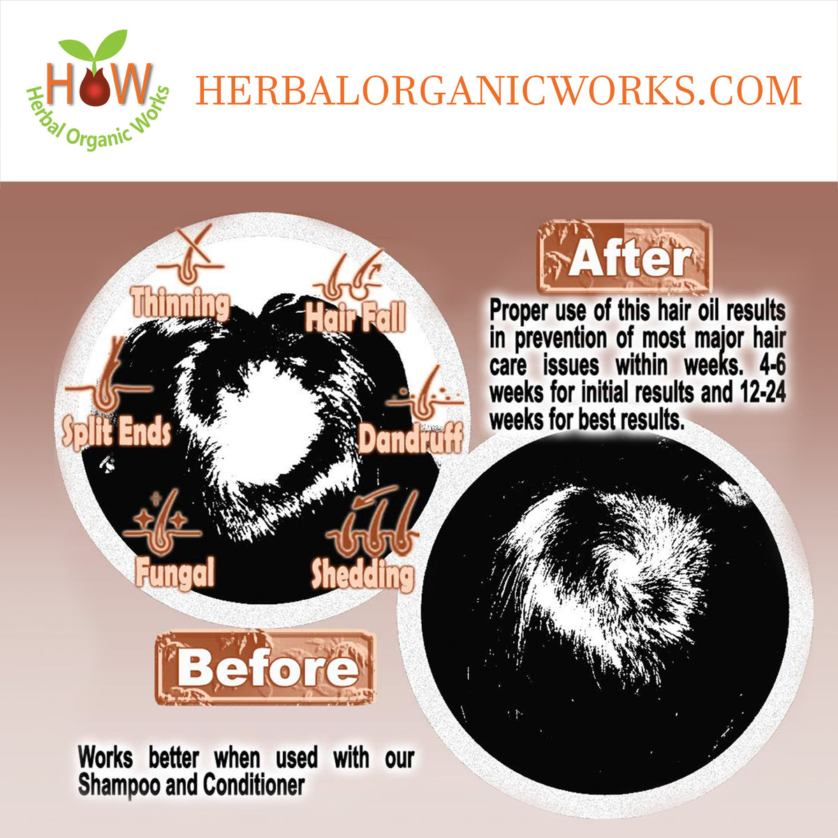 MEN HAIR OIL COMBO WITH SAHMPOO & CONDITIONER