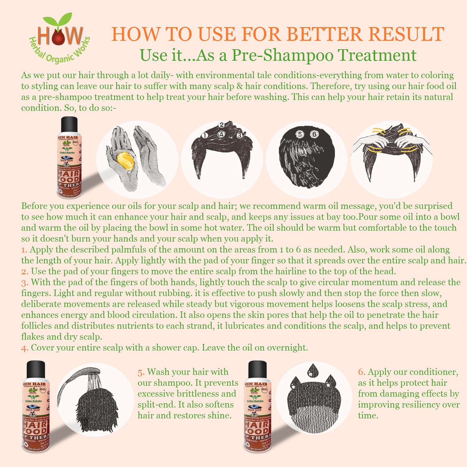 MEN HAIR OIL COMBO WITH SAHMPOO & CONDITIONER