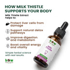 Milk thistle extract for body