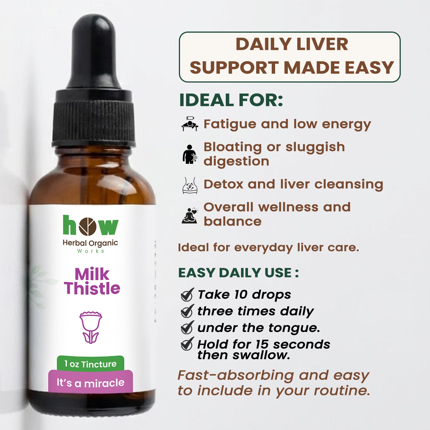 Milk thistle extract uses