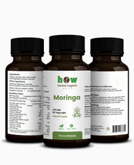 Moringa Capsules - Green Nutrition for Natural Energy - 60 vegg Capsules