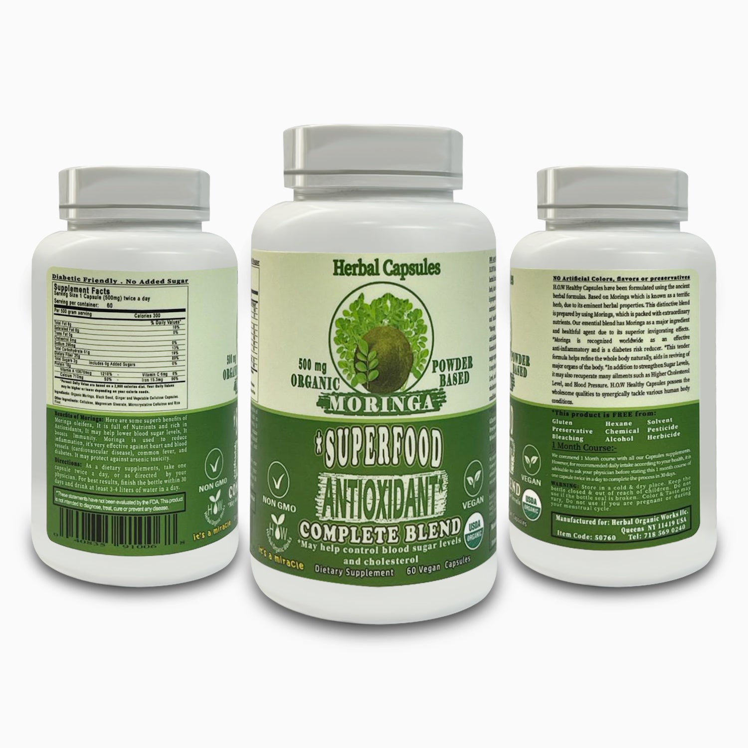 Moringa Superfood Antioxidant Copmlete Blend | Control Sugar Level