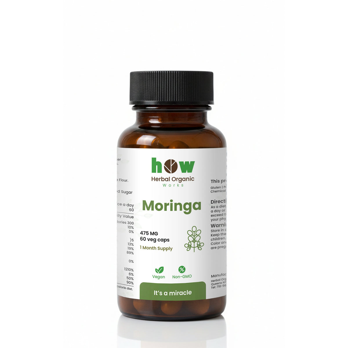 Moringa cap
