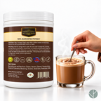 Organic Mushroom Coffee 10-in-1 Espresso Latte with Shilajit & Curcumin
