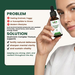 Mushroom complex tincture problem
