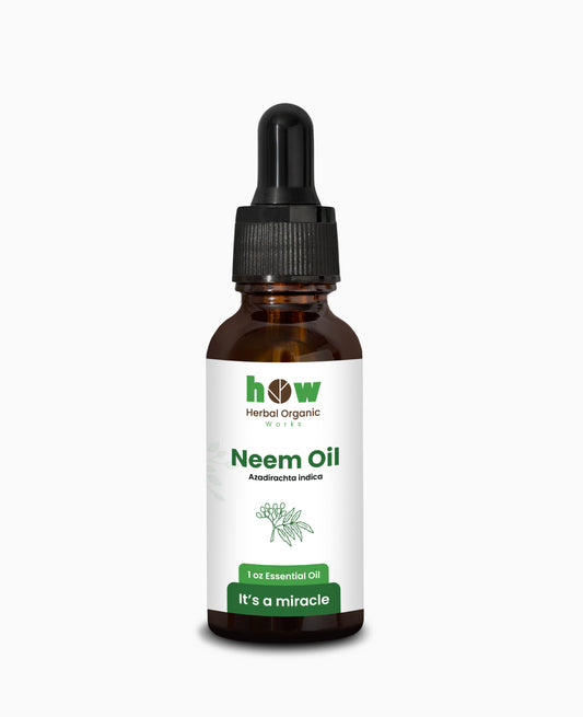 Neem Oil | 100% Pure Cold-Pressed for Skin & Hair | 1 oz