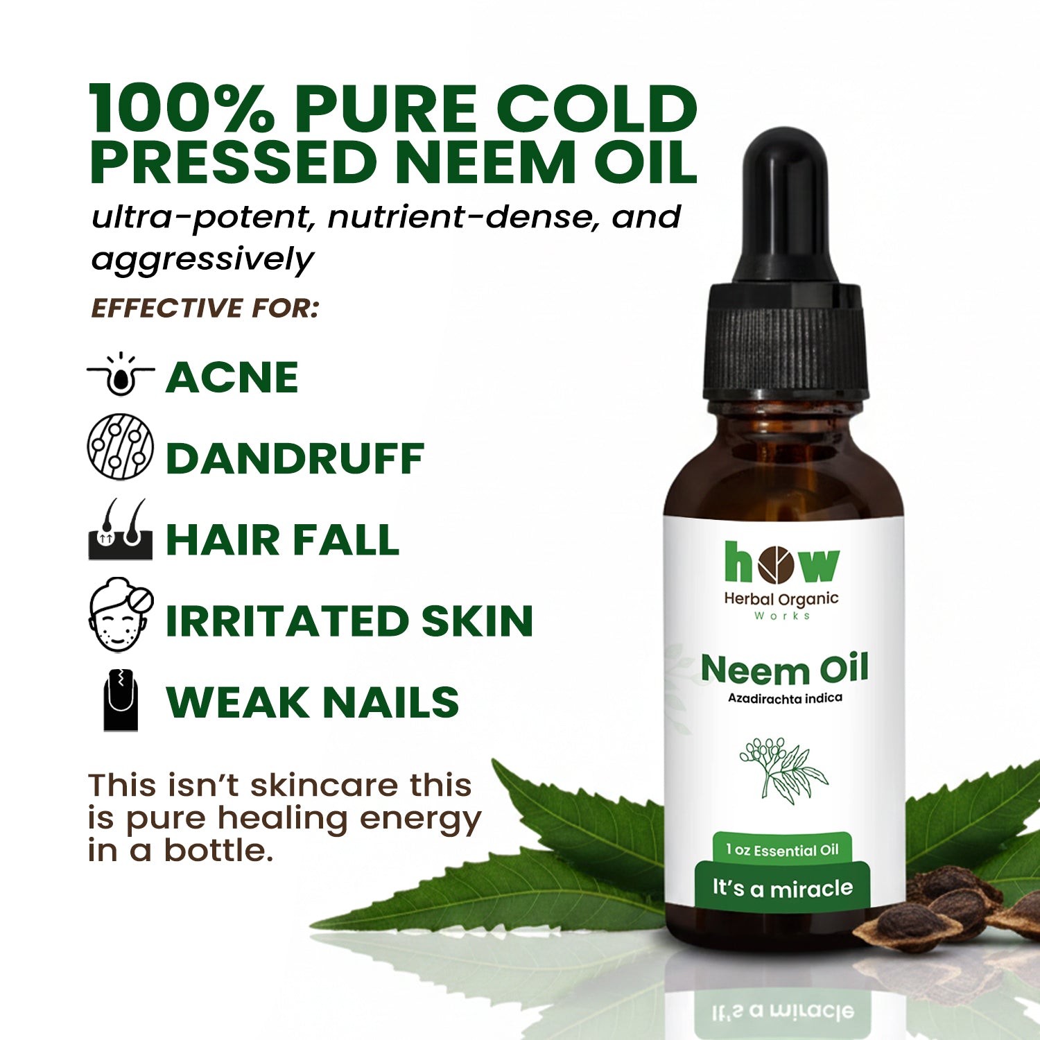 Neem oil works