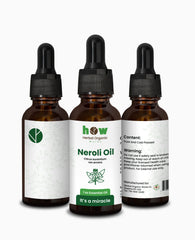 Neroli Oil – Herbal Organic Works Pure Natural Oil for Fragrance, Skin Care & Perfume Making | 1 oz Bottle with Dropper