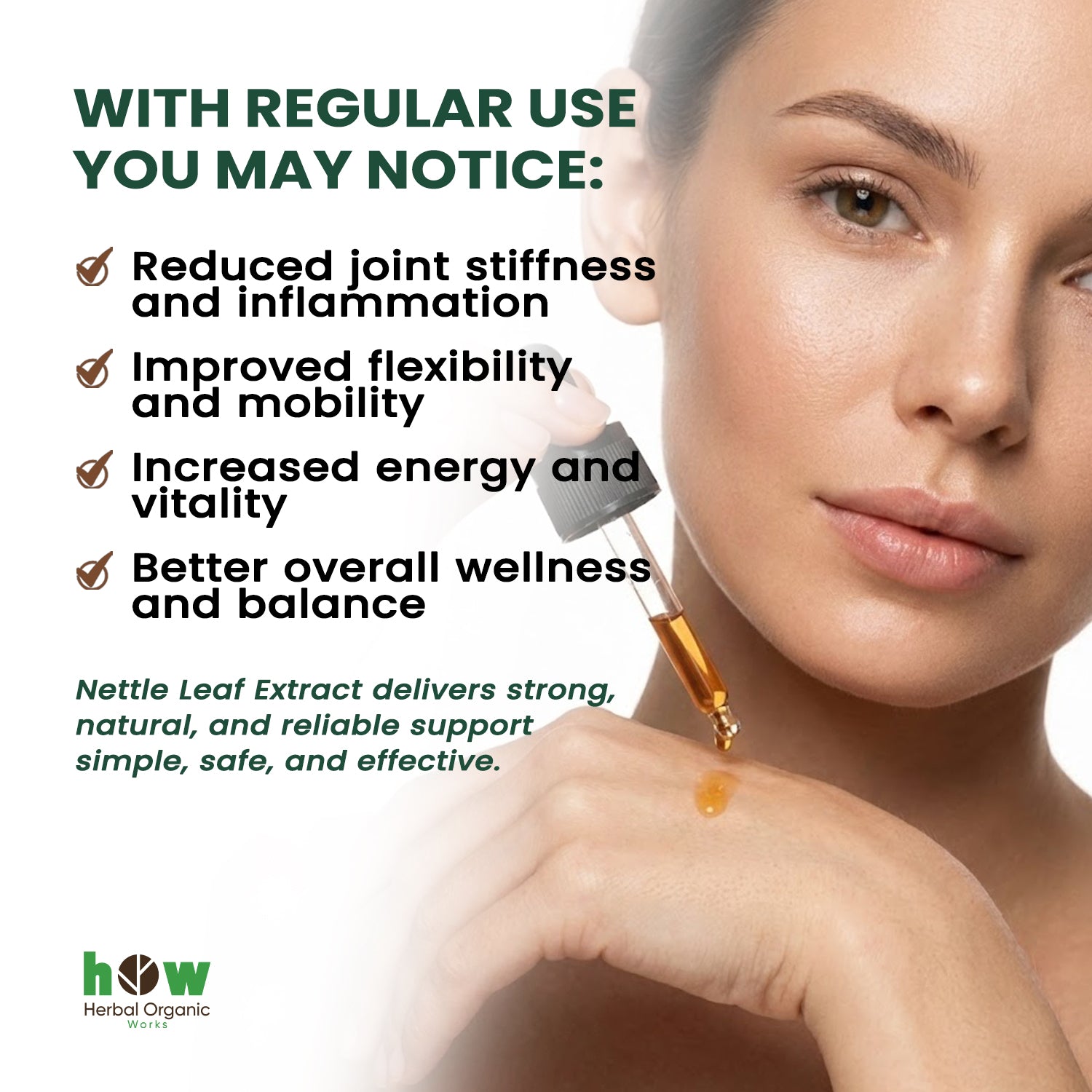 Nettle leaf extract benefits