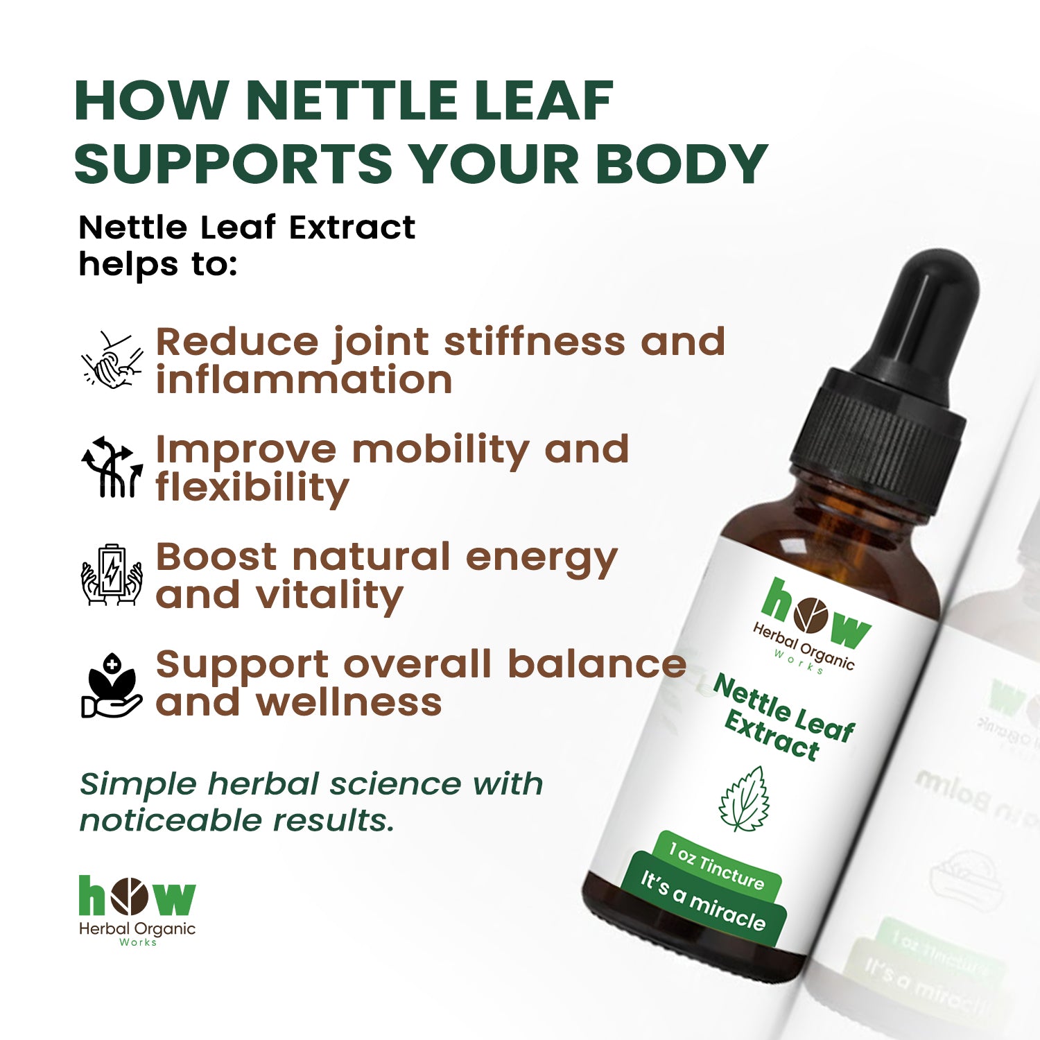 Nettle leaf extract  for body