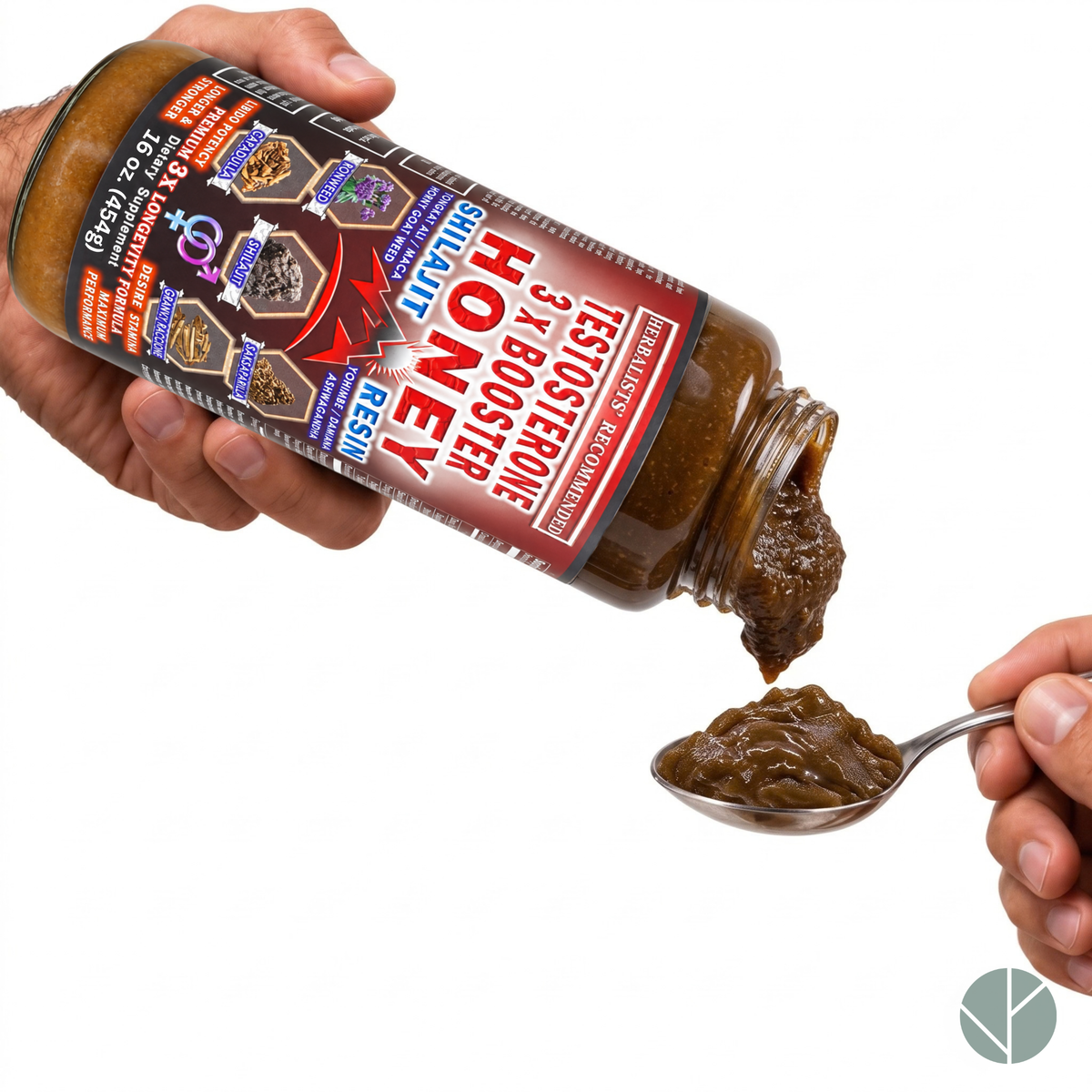 Honey Pack for Men | 3X T-Booster Herbal Honey