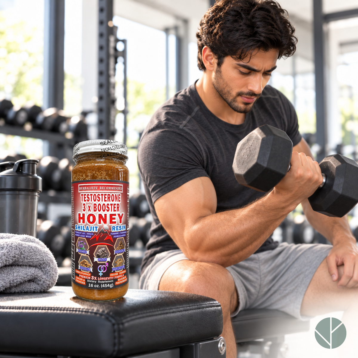 Honey Pack for Men | 3X T-Booster Herbal Honey