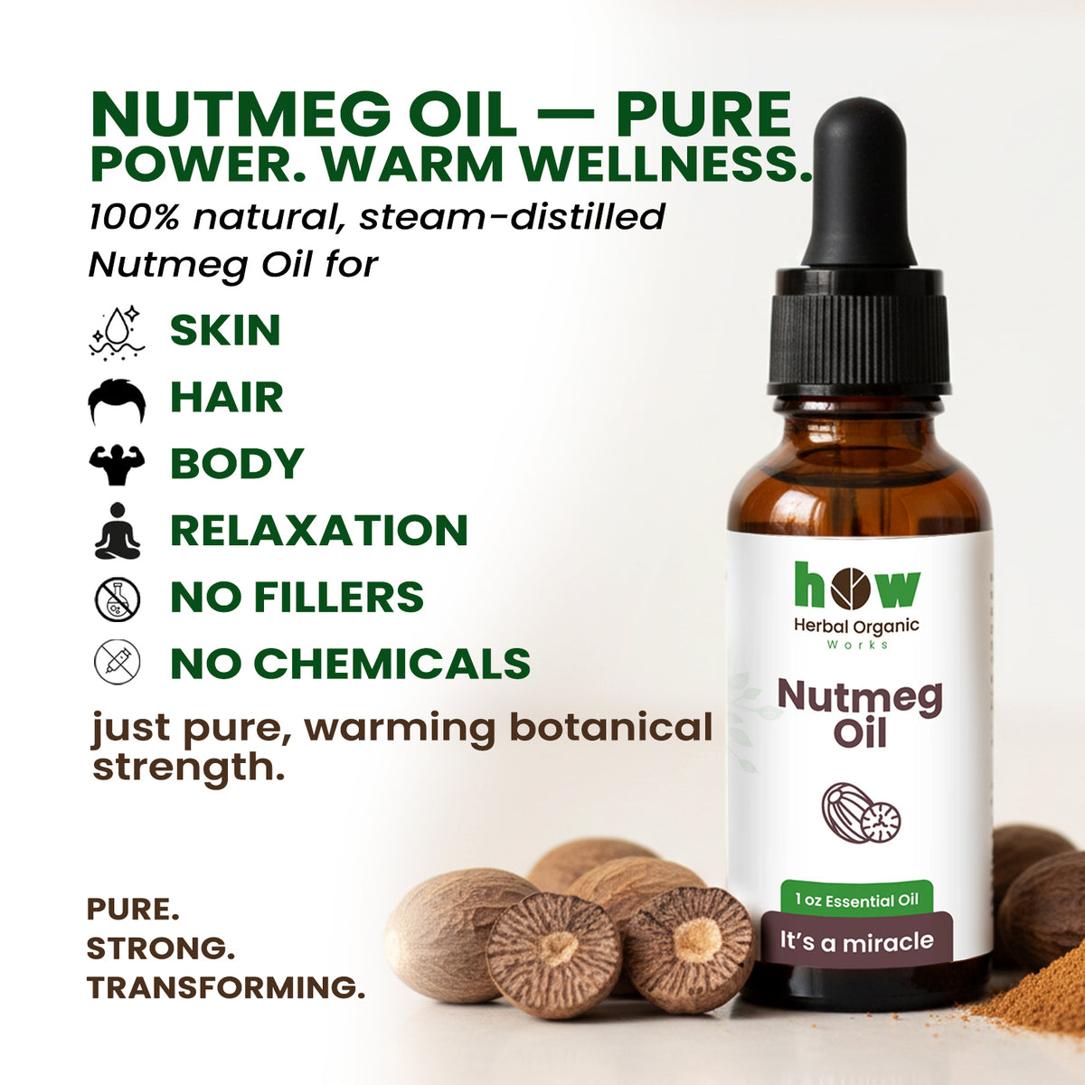 Nutmeg oil 