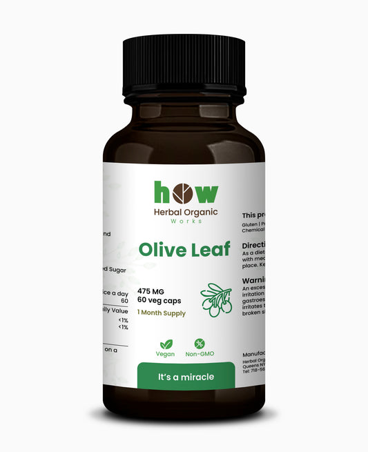 Olive Leaf Capsule for Immunity, Heart & Antioxidant Support