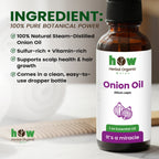 Onion oil  ingredients