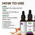 Onion oil  uses