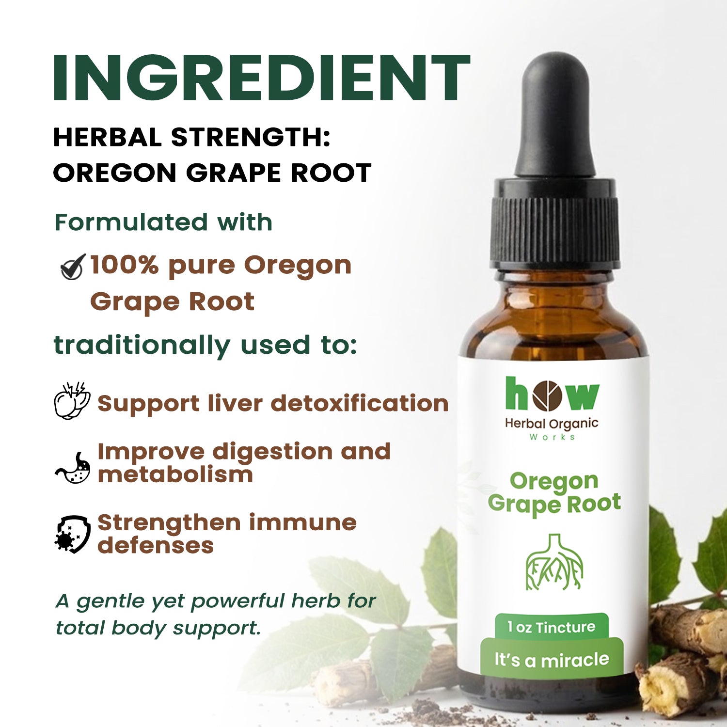 Oregon Grape Root ingredients