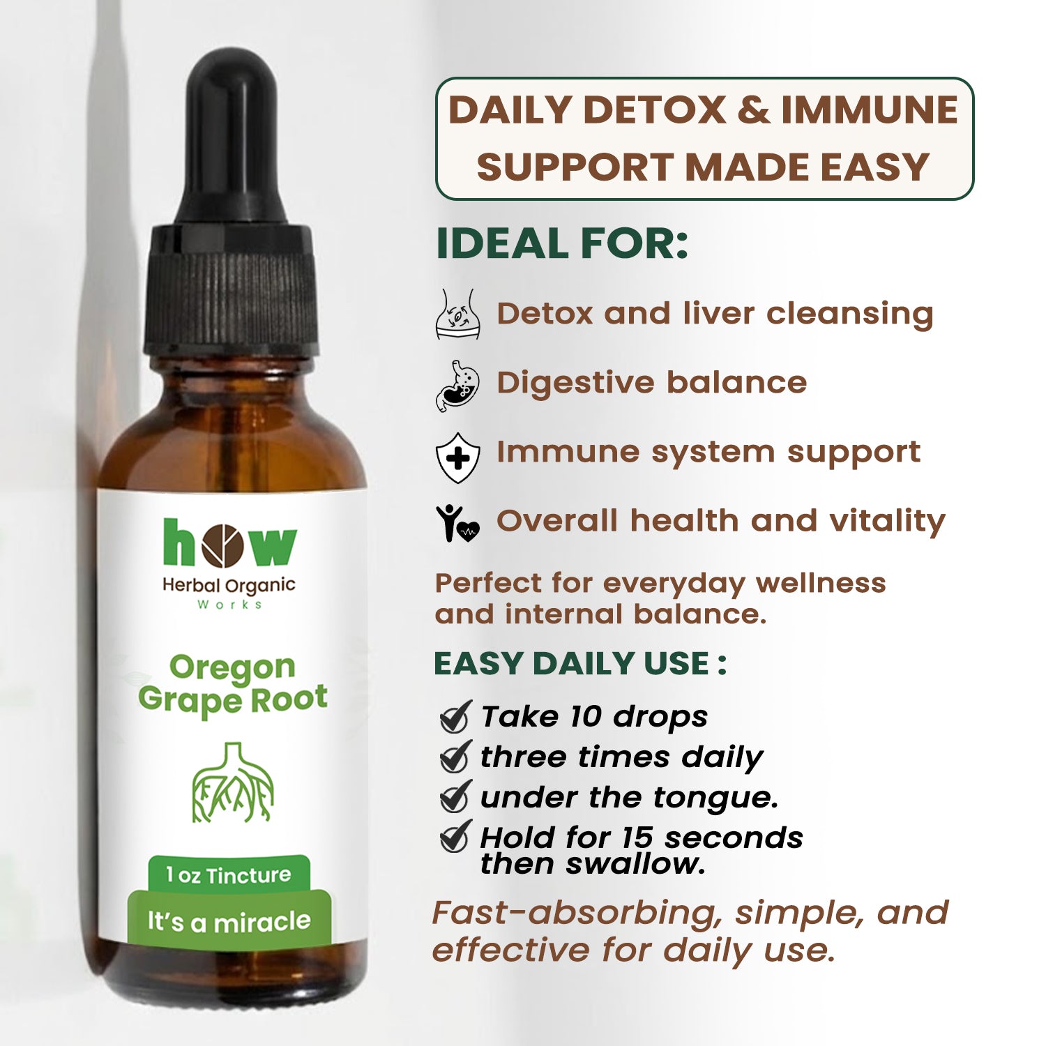 Oregon Grape Root Extract uses