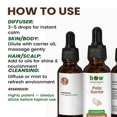  palo santo oil uses