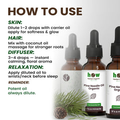 Pine needle oil  uses