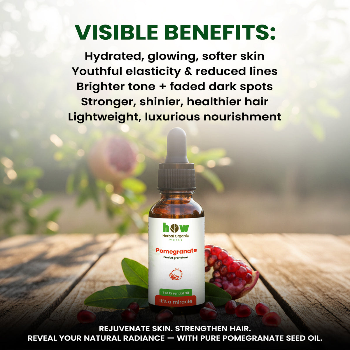 pomegranate seed oil benefits
