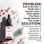 pomegranate seed oil problem solution