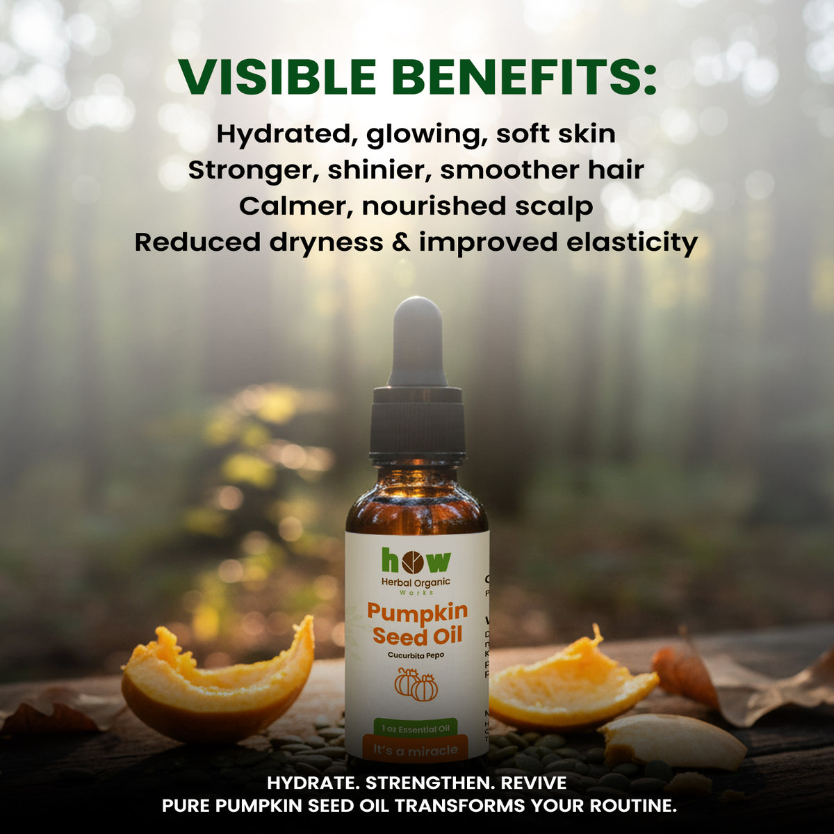 Pumpkin seed oil  benefits