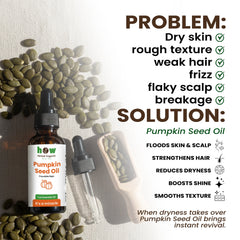 Pumpkin seed oil problem solution