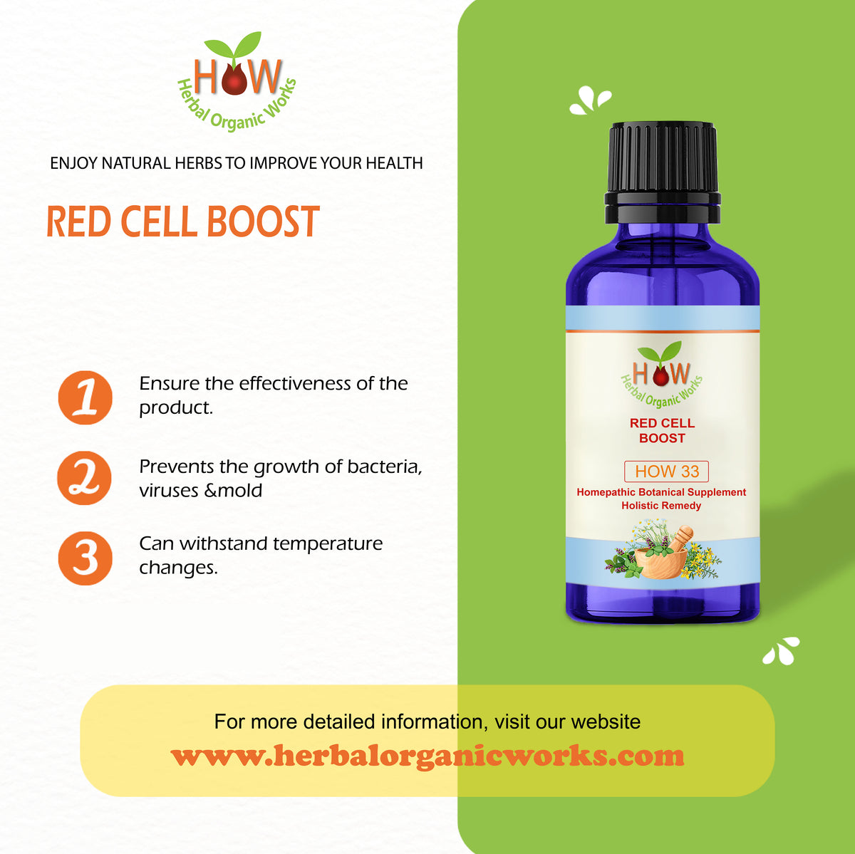 RED BLOOD CELL BOOSTER REMEDY (HOW33)