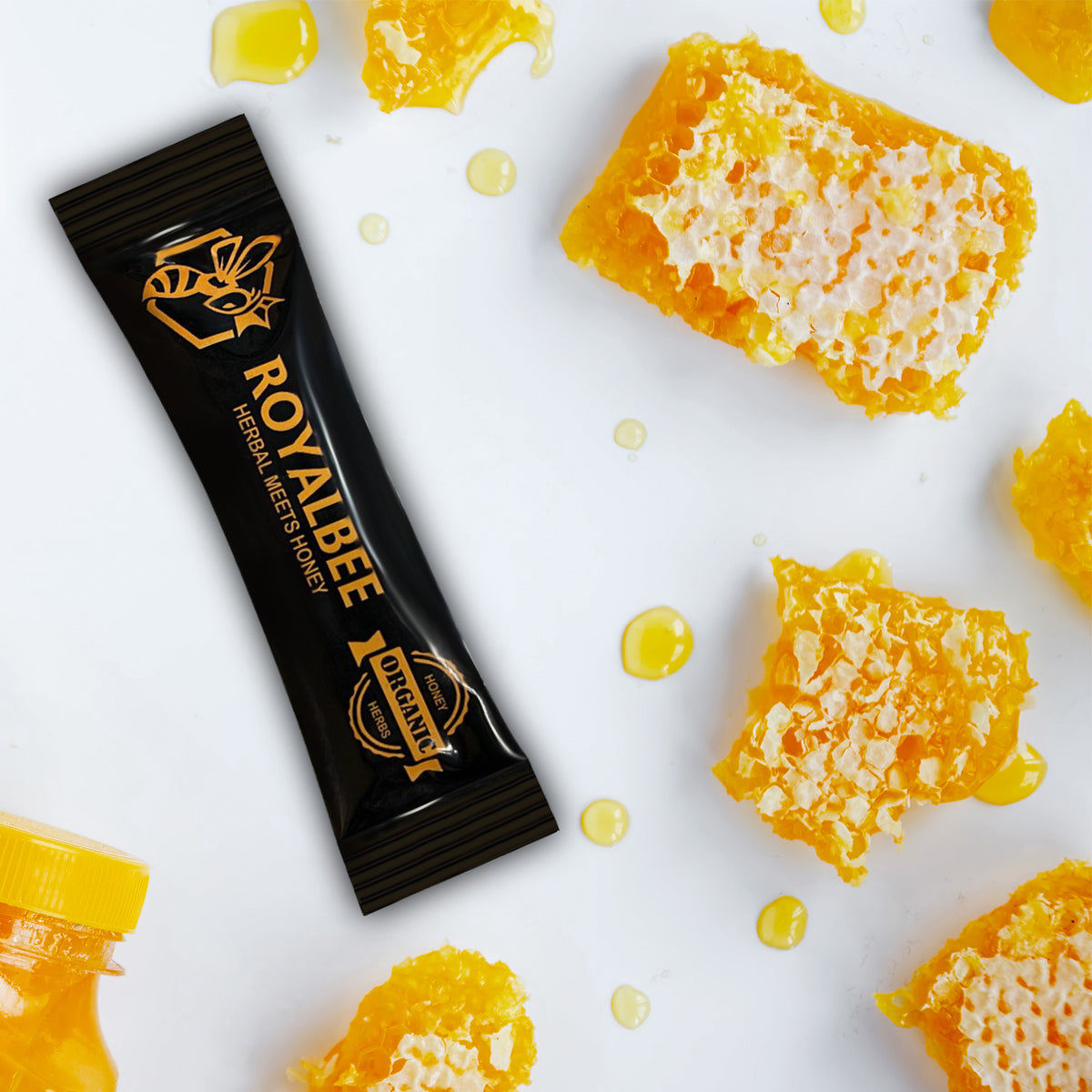 ROYAL BEE Honey Box of 12 Packets