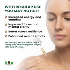 Red Ginseng panax tincture benefits