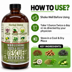 Full Body Detox Supplement | Wholesome Rescue Bitter 16oz